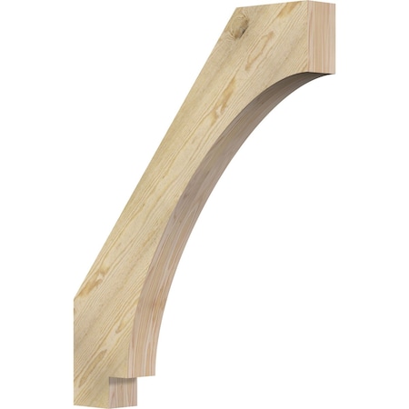 Ekena Millwork 4"W x 30"D x 38"H Imperial Rough Sawn Knee Brace, Douglas Fir BRC04X30X38IMP00RDF